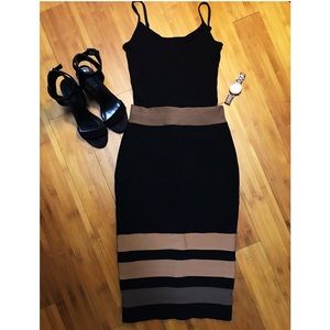 New York & Company Bondage Skirt